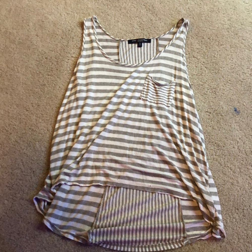 los angeles striped tank